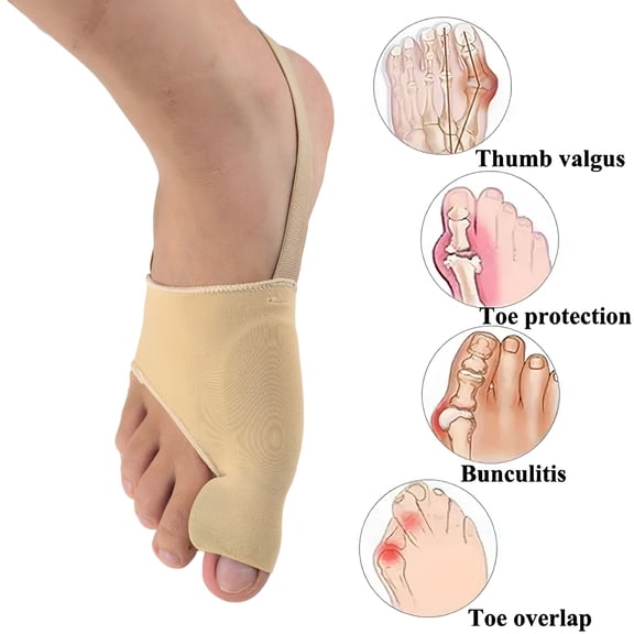 XIRQI Bunion Corrector for Women Men Toe Straightener Pads Bunions Correction Splint Toe Separator Comfortable Foot Alignment Valgus Support Device