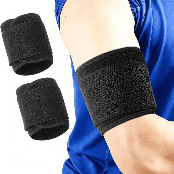 XIRQI Compression Upper Arm Sleeve Wrap,Adjustable Bicep Tricep Tendonitis Brace Support Bicep Compression Sleeve for Women