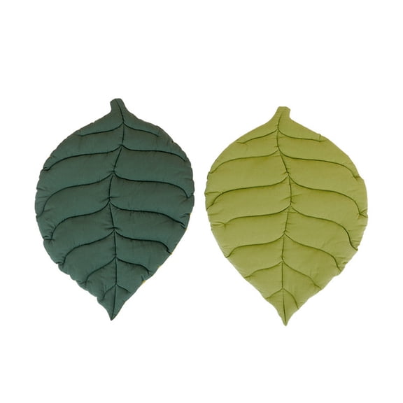 XIRQI Cooling Pad for Cats, Leaf Shaped Cat Bed Pad, 26 X 19 Inch Cooling Indoor Pet Mat for Year-Round Comfort, Hair-Resistant Cozy Pad for Cats, Enlarged and Thickened Leaf Bed for Kitty