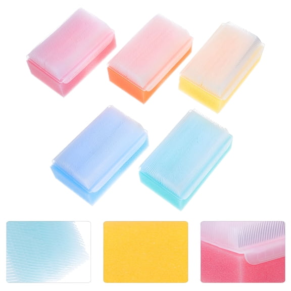 XIRQI Cradle Cap Brush Tactile Stimulation PP 5Pcs