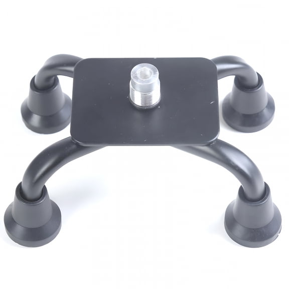 XIRQI Crutch Tip Nonskid Cane Tip Replacement 4 Leg Crutch Foot Pad Universal Quad Support Cane Tip