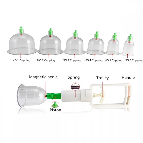 XIRQI Cupping Slimming Vacuum Therapy Massage Chinese Acupuncture Tool Kits Comfort