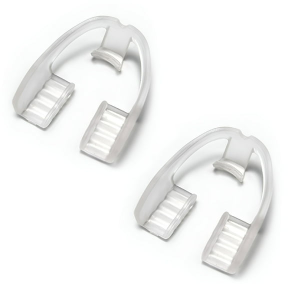 XIRQI Dental Guard for TMJ Relief,Anti Teeth-Grinding with Clench Absorbing Bite Plates,Promotes Peaceful Sleep,Upper and Lower Jaw,Non-Toxic and Ready to Use