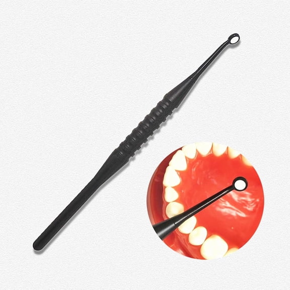 XIRQI Dental Micro Mouth Mirror Reflector with Detachable Handle Disinfectable Autoclavable Odontoscope Multifunction Checking Tools, Clear Intraoral Mirror (1 Pc 5Mm)