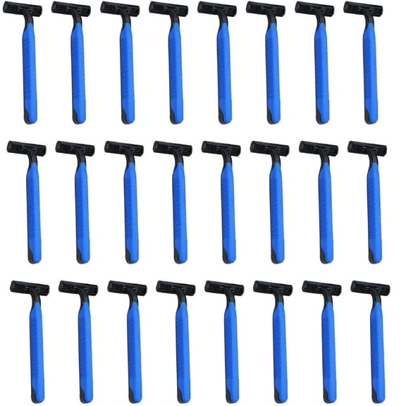XIRQI Disposable Razors Bulk,Individually Wrapped Razors for Travel (30 Pack)