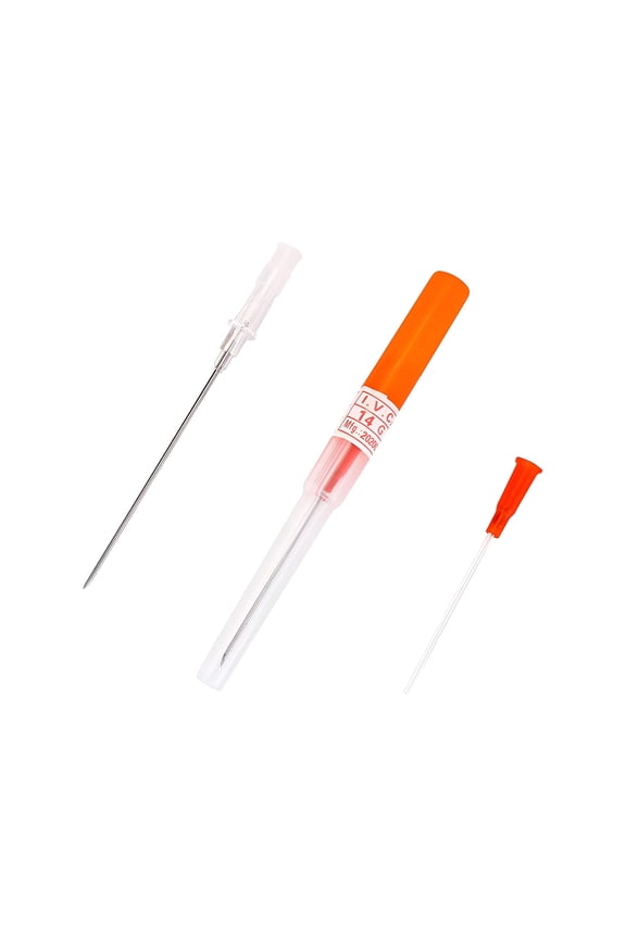 Ear Nose Piercing Needles, 10pcs 18G Piercing Needles Catheter Needles Kit for IV Start Kits, Piercing Tools, Piercing Supplies (18G)