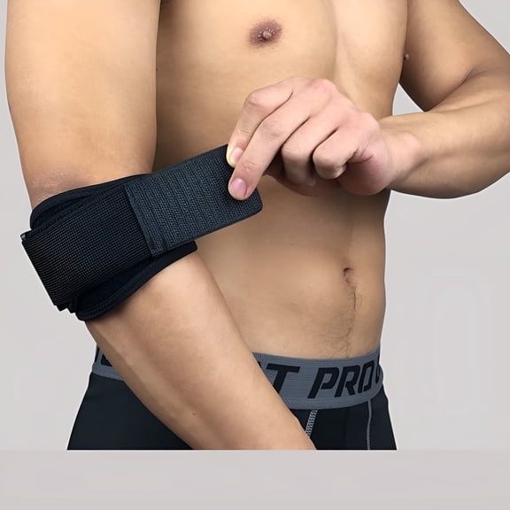 XIRQI Elbow Pad Brace | Outdoor Sports Compression Arm Sleeve Wrap for Olecranon Joint Pain, Bursa Protection, Arthritis & Tendonitis Relief