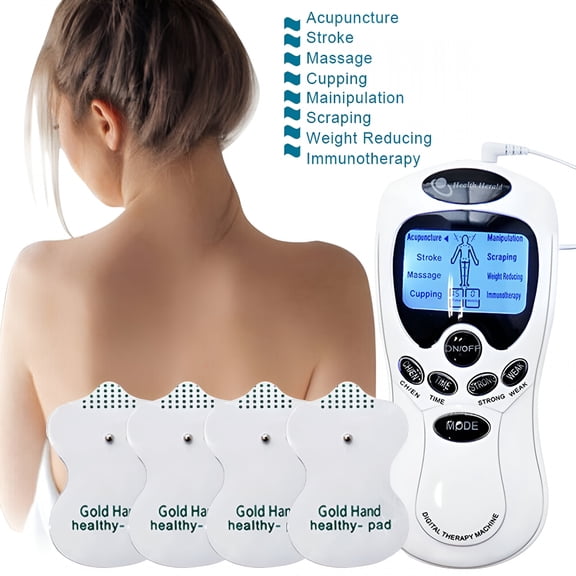 XIRQI Electrical Stimulation Massage Machine Therapy Back Pain Relief Stimulation Massager with Digital Display Muscles Pain Relief