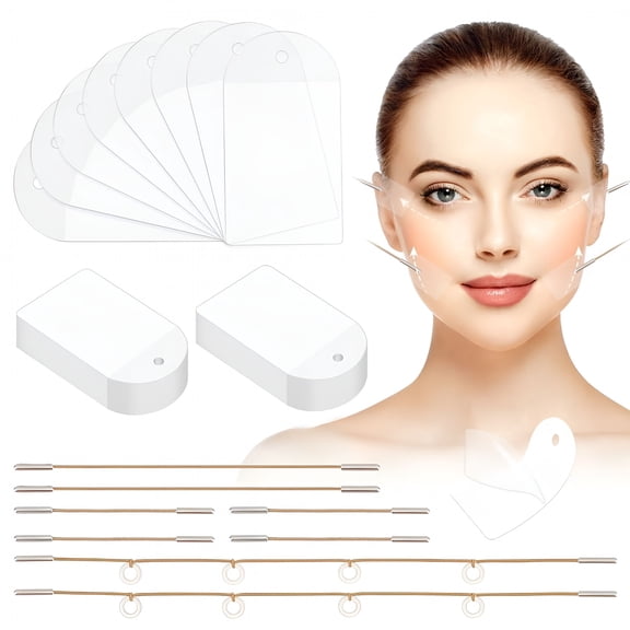 XIRQI Face Lift Tape with Lifting Rope Sets 60 Pcs Face Tape Lifting Invisible Instant Face Lift Neck Tape Facial Tape for Double Chin Jowls Eyes Wrinkles Sagging Skin
