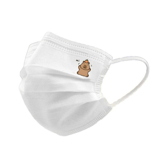XIRQI Face Mask,Cute and Practical Combined Dust Mask,Star Birch Cartoon Print Design Masks Disposable