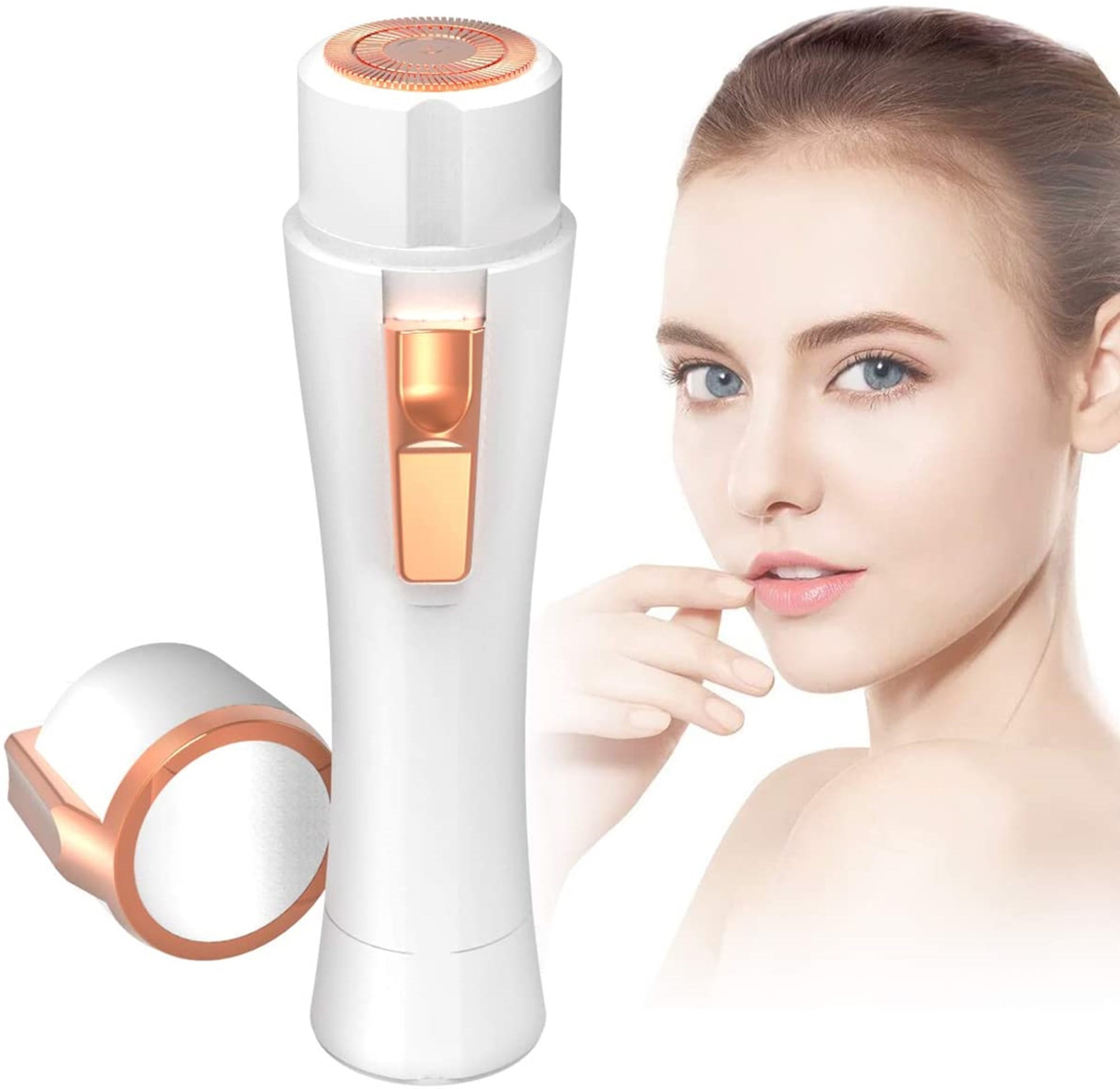 XIRQI Facial Hair Remover for Women,Painless Portable Waterproof Facial