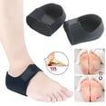 thumbnail image 1 of XIRQI Foot Masks Heel Cushions Protectors Plantar Fasciitis Heel Pads Heel Cushion Inserts Heel Cups Adjustable Breathable Heel Support For Cracked Dry Heels Heel Pain, 1 of 7