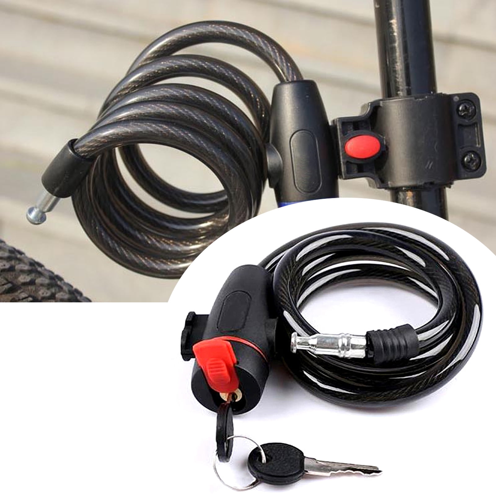 Anti Theft Etronic Bike Lock BIKE ACCESSORIES ANTI-THEFT SPIRAL