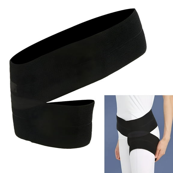 XIRQI Groin Support Brace,Hip Wrap Close Fit for Hip Flexor Recovery for Injury Sprain Relief S