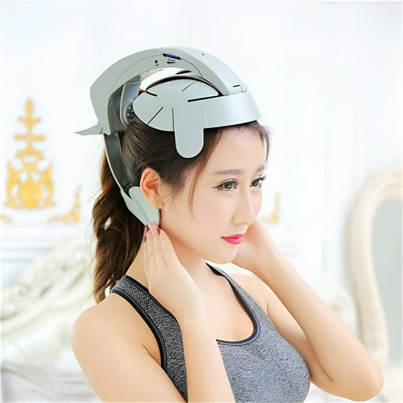 XIRQI Head Massager Multifunctional Electric Scalp Massager Massage Helmet