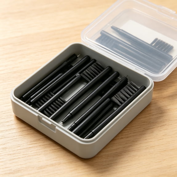 XIRQI Hearing Aid Cleaning Brushes Hearing Aid Cleaning Kit (6 Pack)
