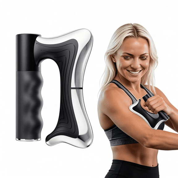 XIRQI Heated Muscle Scraper Tool with Pulse,Vibration & Heat,Muscle Scraper Tool for Deep Tissue Myofascial Release,Gua Sha Massage Tool for Muscle Pain Relief