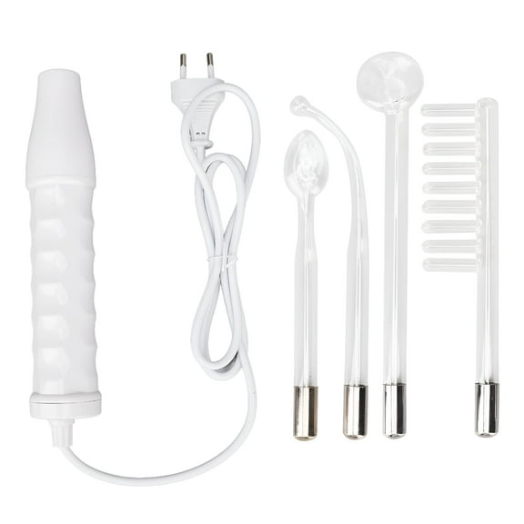 XIRQI High Frequency Skin Therapy Machine Professional Portable Firming Skin Therapy Wand for Hair 100240V, EU Plug