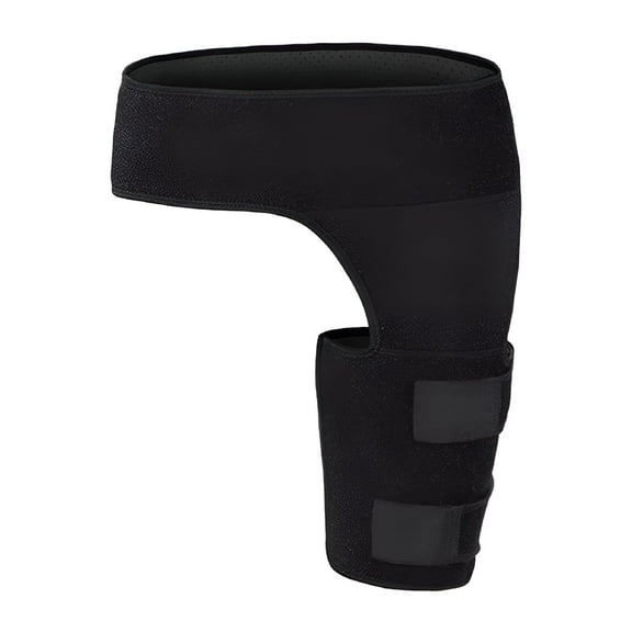 XIRQI Hip Brace Thigh Compression Sleeve Hip Support Belt Adjustable Strap Anti-slip Support Belt Right or Left Ortho Wrap Size Adjustable