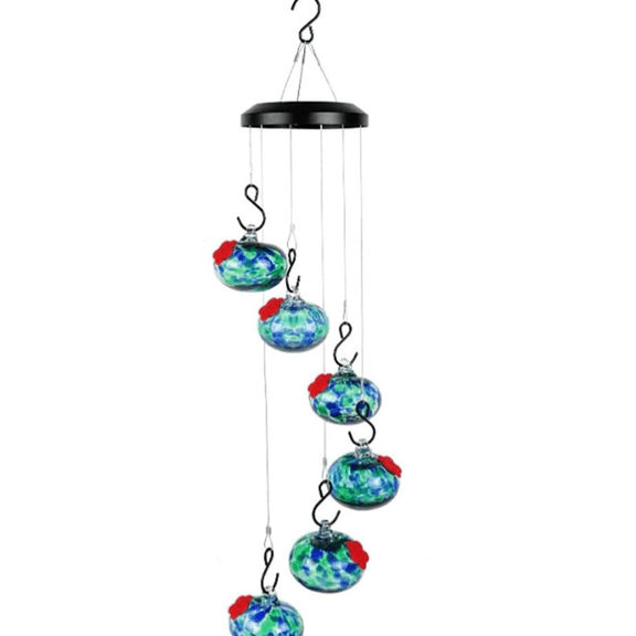 XIRQI Hummingbird Feeder,Easy to Install Hummingbird Feeders,Exquisite Details Humming Bird Feeder