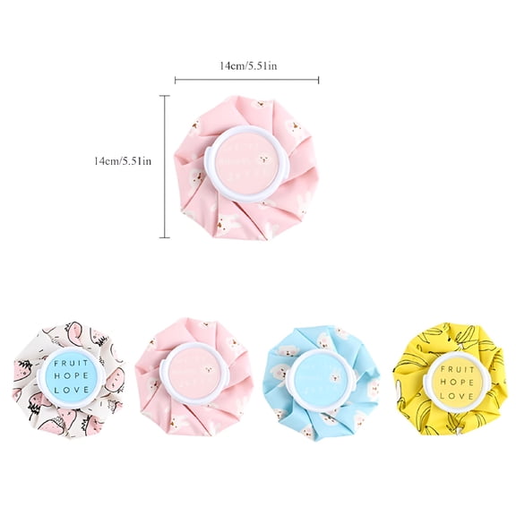 XIRQI Ice Bag Hot and Cold Reusable Pack for Injuries Swelling Headache Pain Relief First Aid Refillable Waterproof Cold Bag