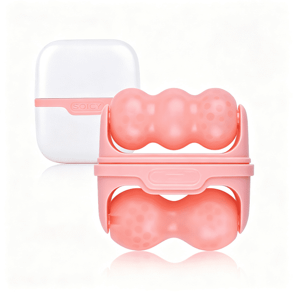XIRQI Ice Roller for Face,Eyes,Cooling to Tighten Brighten Complexion,Soothing Skin Care Tool,Massager under Eye Puffiness,Gift for Women Cooling to Tighten Brighten Complexion Ice Roller