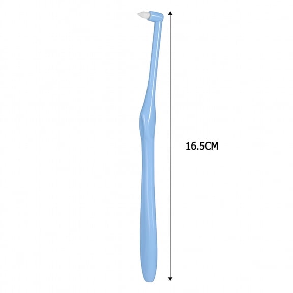 XIRQI Interdental Brushes-Soft Bristled Dental Picks for Plaque Removal Oral Care Health-Safe for Braces & Dental Devices (Blue)