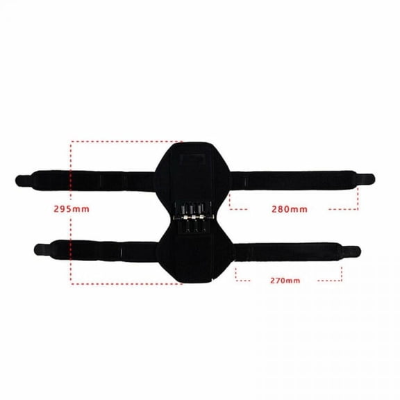 XIRQI Knee Protection Booster,Power Spring Support Knee Pad Brace Powerful Lift Knee Brace Joint Stabilizer Pad For Climbing,Squat,Exercising,Weak Legs Training And Climbing Stairs,For Men Women