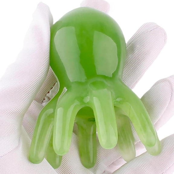 XIRQI Large Octopus Scalp Scratcher, Manual Acupressure Head Massager for head scratcher