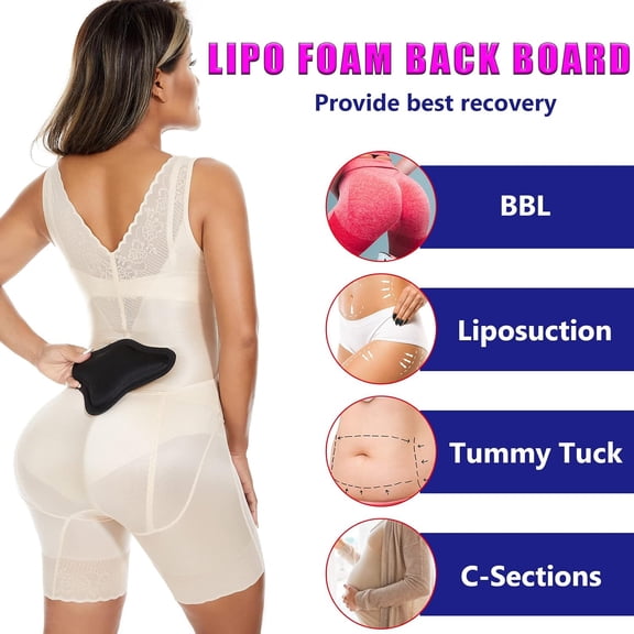 XIRQI Lipo Foam Back Board, Bbl Lumbar Molder, Lipo Board Post Surgery, Bbl Post Surgery Supplies, Back Compression Lipo Foam Board, Tabla Moldeadora for Bbl & Liposuction Post