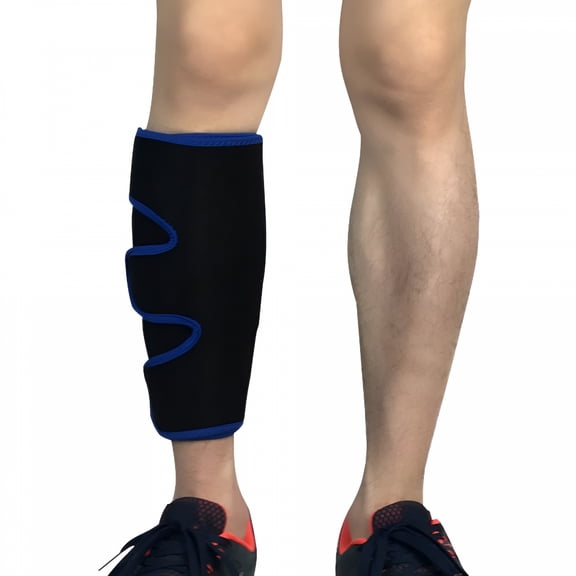 XIRQI Lower Leg Neoprene Runners Injury Wrap for Strain Tear Splints,Calf Compression Sleeve Shin Splint Compression Sleeve