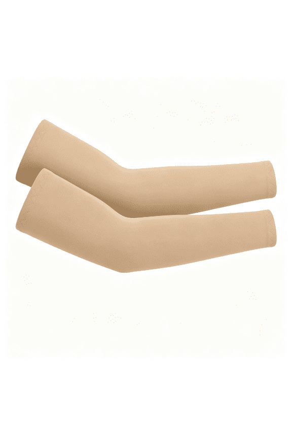 Lymphedema Medical Compression Arm Sleeve for Men and Women,15-20 Mmhg Graduated Compression Full Arm Support for Muscle Pain Relief,Arthritis,Tennis Elbow,Bursitis,Working Out(Large,Pair)