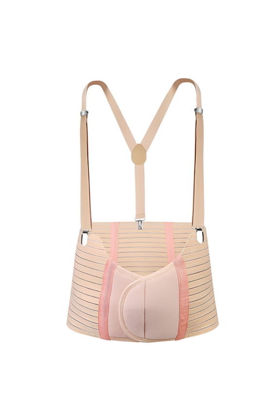 Maternity Belt Breathable Adjustable Pregnancy Belly Support Band with Shoulder Strap