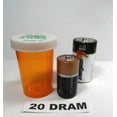 thumbnail image 1 of XIRQI  Medicine Vials 30 Dram Amber 25 Pack, 1 of 1