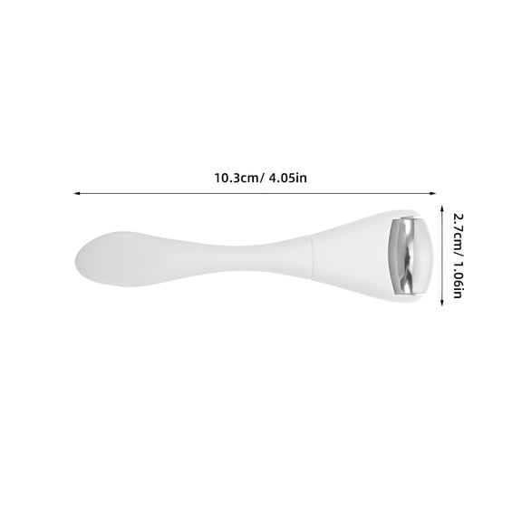 XIRQI Mini Eye Roller Massager For Puffiness And Dark Circles Eye Cream Applicator Stick With Cooling Metal Roller Portable Face Care Device