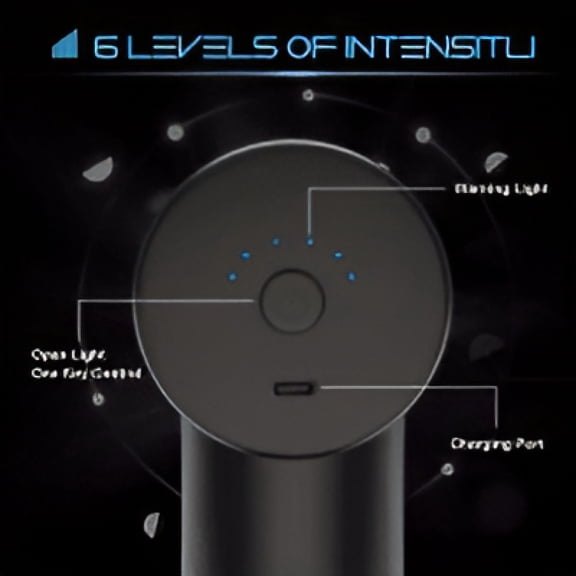 XIRQI Mini Massage Gun,Pocket Sized Deep Tissue Massager Gun,Portable Percussion Muscle Massager Gun,USB Charging Ultra Small & Quiet Muscle Massage Gun,For Home Gym Outdoors