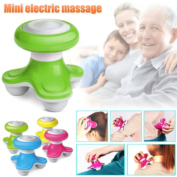 XIRQI Mini USB Electric Handled Wave Vibrating Massager Full Body Massage,Random Colors