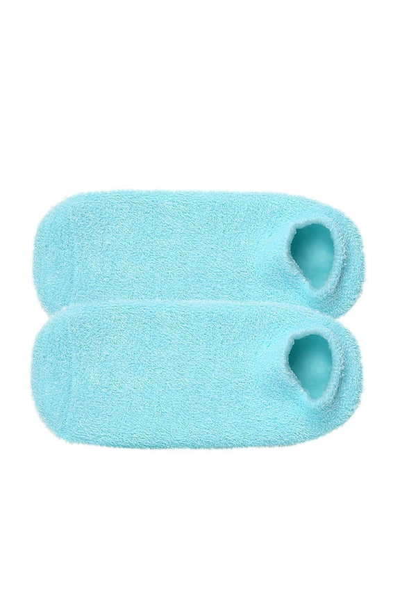 Moisturizing Socks (Up to Size 8.5),Mothers Day Gifts for Mom,Infused with Vitamin E&Jojoba Oil,Gel Silicone Aloe Foot Care Socks,Spa Self Care Gifts for Women