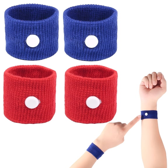 XIRQI Motion Sickness Bands,Nausea Wristbands for Car Sickness,Relief Wristbands for Morning Sea Flying Travel