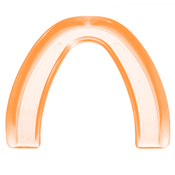 XIRQI Mouth Guard for Grinding Teeth at Night,Food Grade EVA Night Guards for Teeth Grinding,Low Hardness Design Night Guard,Orange