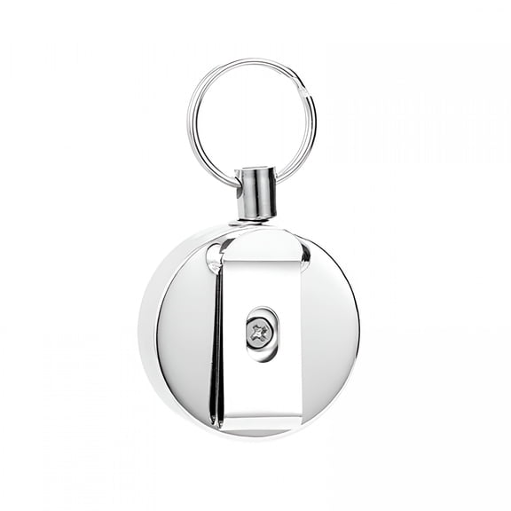 XIRQI Multifunctional Stainless Steel Key Ring Metal Retractable Key Chain Anti Lost Outdoor Keychain Recoil Ring Pull Clip Keyring