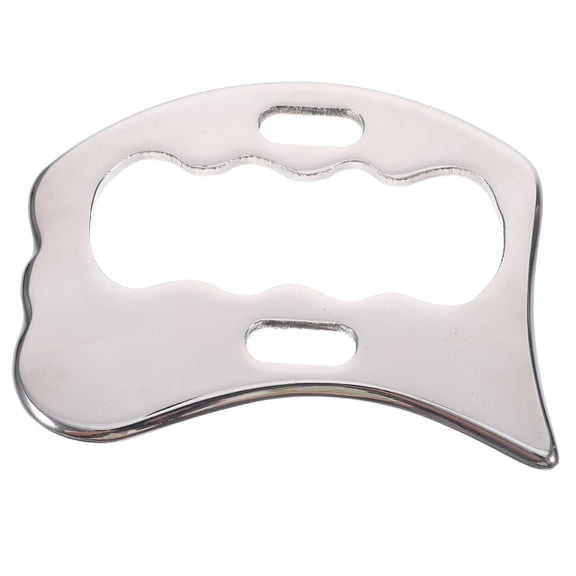 XIRQI Muscle Scraper Tool Handheld Scraping Board Stainless Steel Muscle Relaxing Guasha Board, for Neck, Shoulders, Back, Legs, Arms, Feet, Post-Workout, Deep Tissue, Muscle Tension, Recove