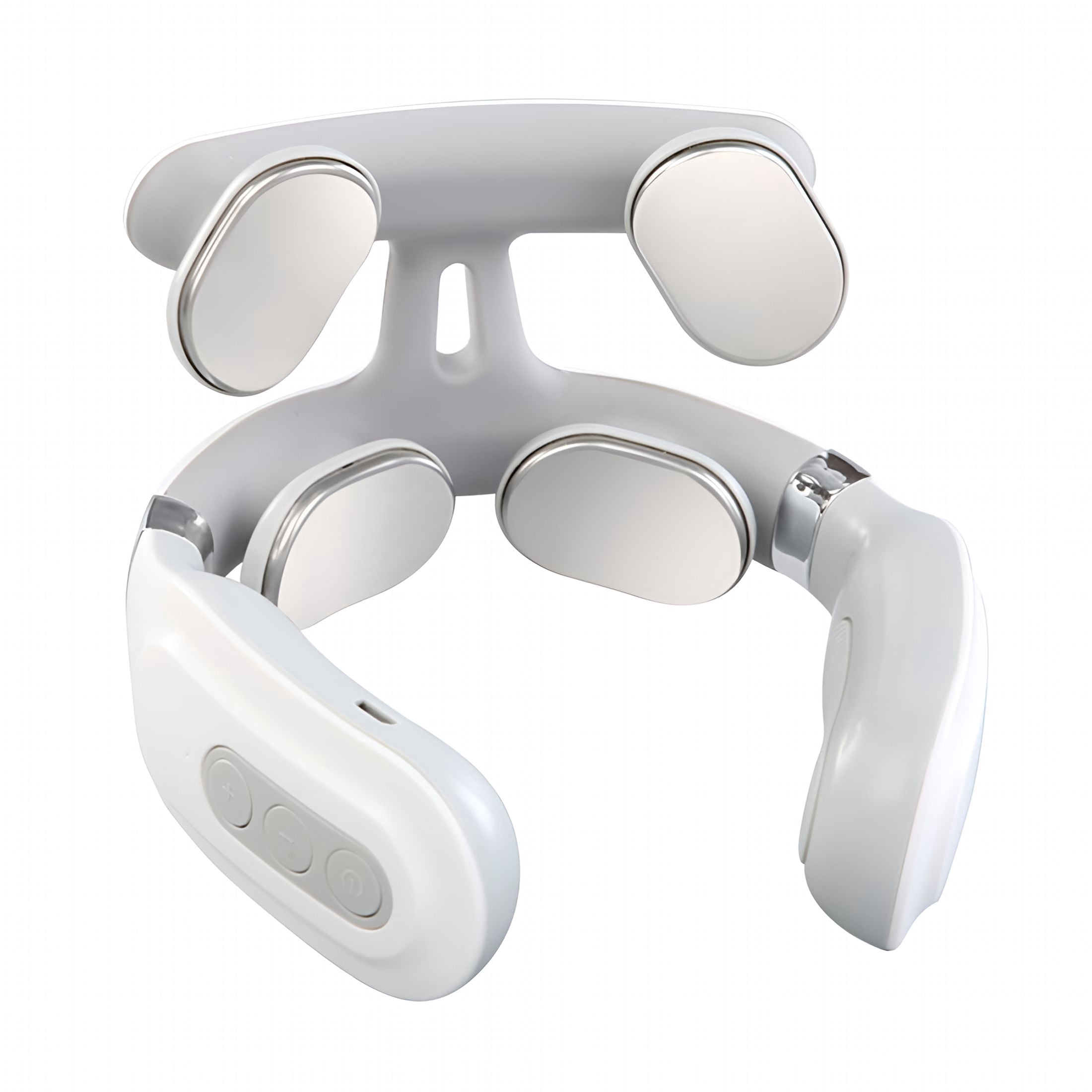 XIRQI Neck Massager-Multifunctional 4-Head Heated Neck Massager Usb Rechargeable Neck Massager with Heat