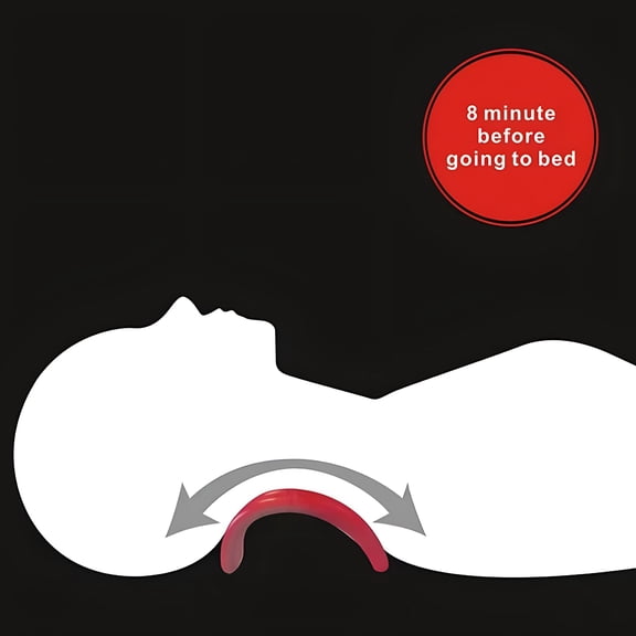 XIRQI Neck Stretcher Neck And Shoulder Spine Alignment Neck Cloud For Hump Traction Device Neck Massager (Blue Or Red)