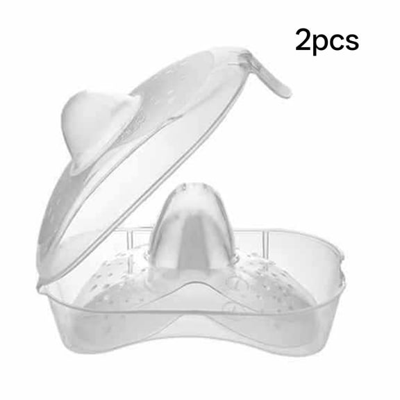 XIRQI Nipple Shields for Breastfeeding Newborn,Contact Nipple Guards for Breast Feeding with Flat,Inverted Nipples Or Difficulty Sucking,Food-Grade Silicone,Ultra-Thin&Super Soft