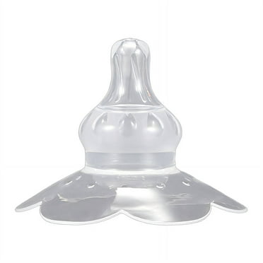 XIRQI Nipple Shields for Breastfeeding Newborn,Soft Food-Grade Silicone Nipple Shield,Suitable for Newborns Breastfeeding Nipple Shields,1 Pcs