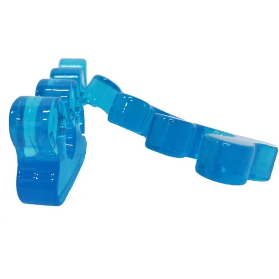 XIRQI One Pair Blue Toe Stretcher&Toe Separator Stop Foot Pain and Boost Athletic Performance (Blue)