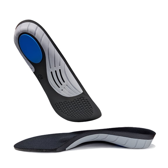 XIRQI Orthotic Insoles Correction Foot Pain Relief Leg Inner Sole for Shoes Orthopedic Arch Support Insole for Flat Feet Men Women S EU 35-40(27cm)