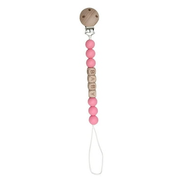 XIRQI Pacifier Clip,Adjustable Length Pacifier Holder,Anti-Fall Design Binky Clips