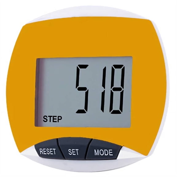 XIRQI Pedometer for Walking Steps and Miles, Waist Clip Step Counter with Distance and Calorie Calculation, Accurate Fitness Tracker for Daily Activity